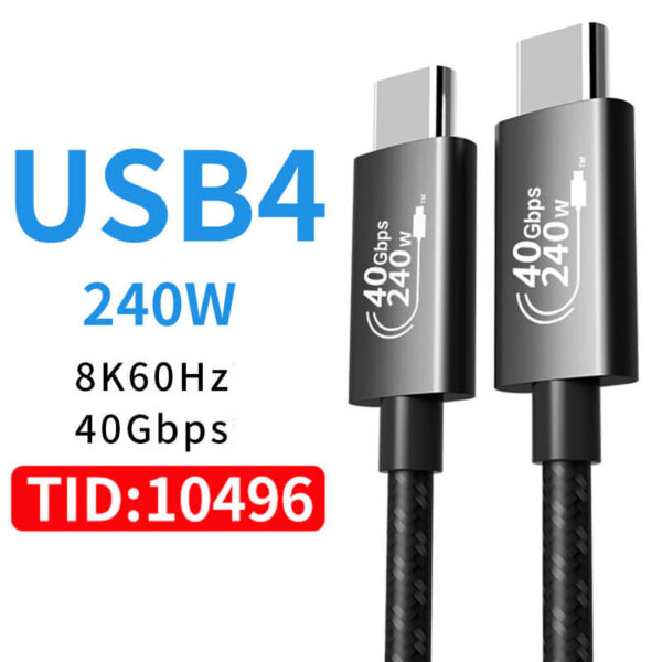 3.3ft USB 4 Cable